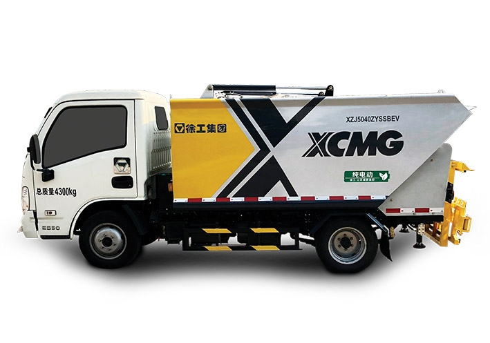 純電動壓縮式垃圾車（高位上料） XGH5080ZYSNBEV